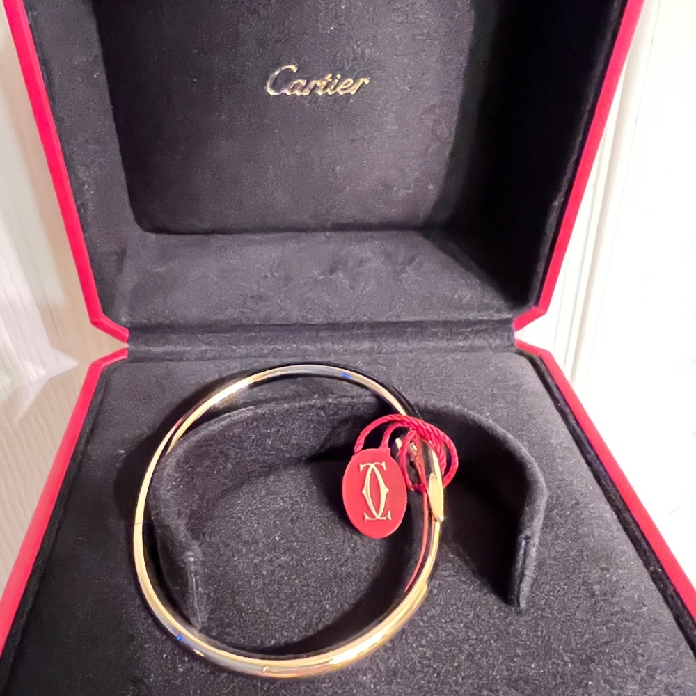 CARTIER JUSTE UN CLOU BRACELET, CLASSIC MODEL - Picture 5 of 5